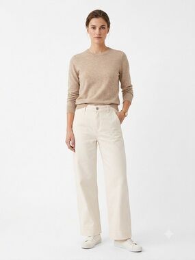 Part Two BarbaPW (Style 30307736) Regular Fit High-Waisted Wide Leg Jeans Sz 28